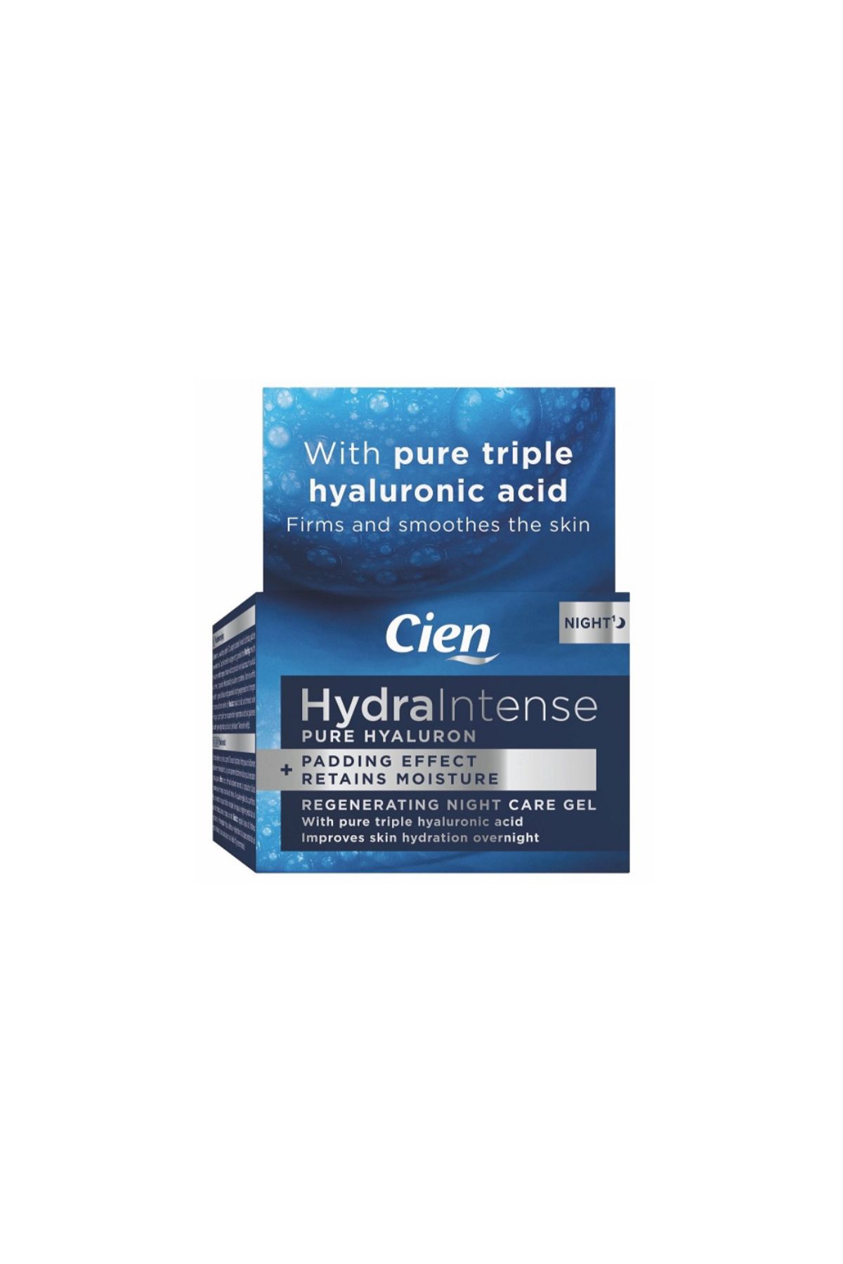 Clen Kuru Cilt Hydra Intense Pure Hyaluron Canlandırıcı Gece Bakim Jeli 50ml.