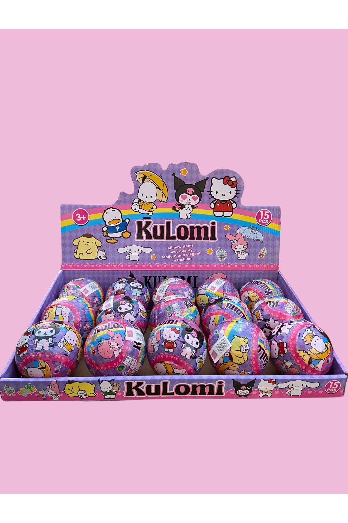 ÖZ OFİS Kuromi My Melodi Cinnamoroll Hello Kitty Sanrio Sürpriz Paket (1adet)