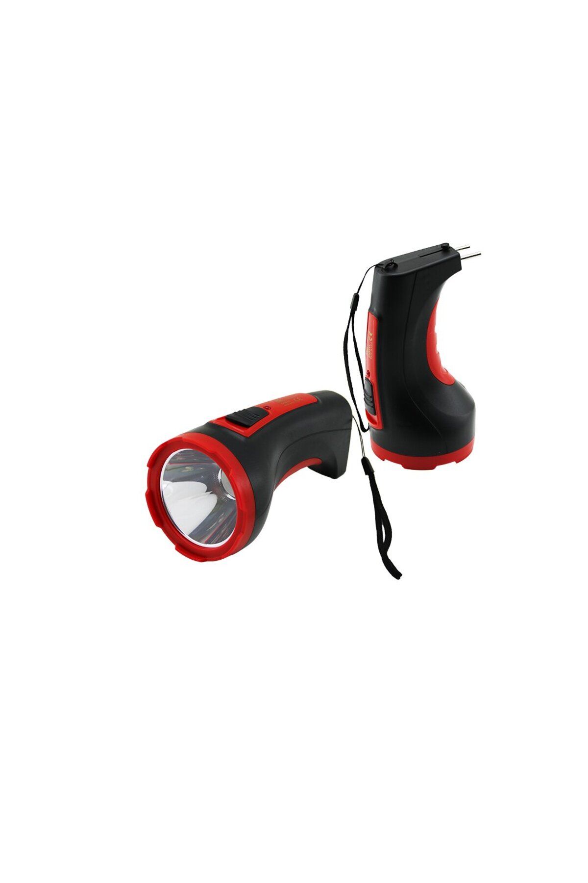 demila 3W TEK LED BOMBELİ GÖVDE FİŞ ŞARJLI EL FENERİ UZUN MESAFELİ (4767) - MLA5761-6734