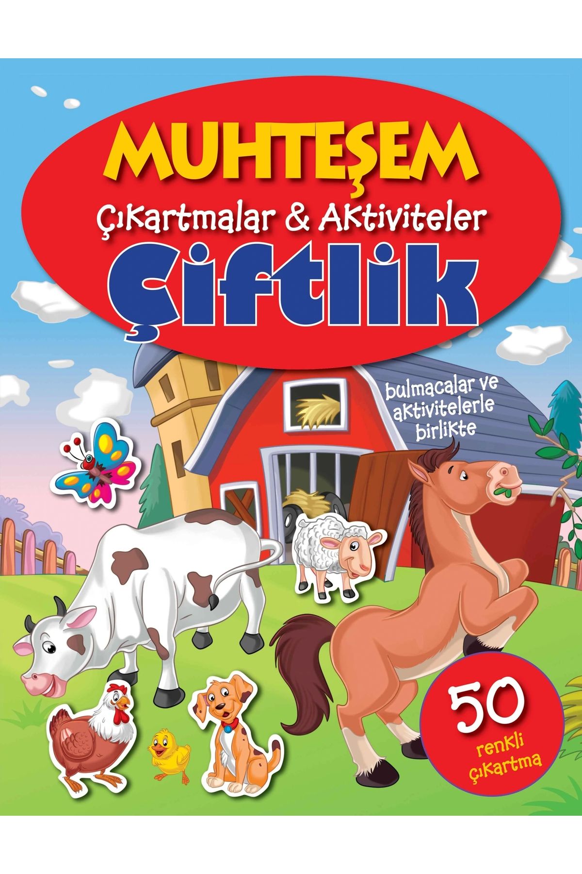 Parıltı Yayınları Muhteşem Çıkartmalar ve Aktiviteler - Çiftlik