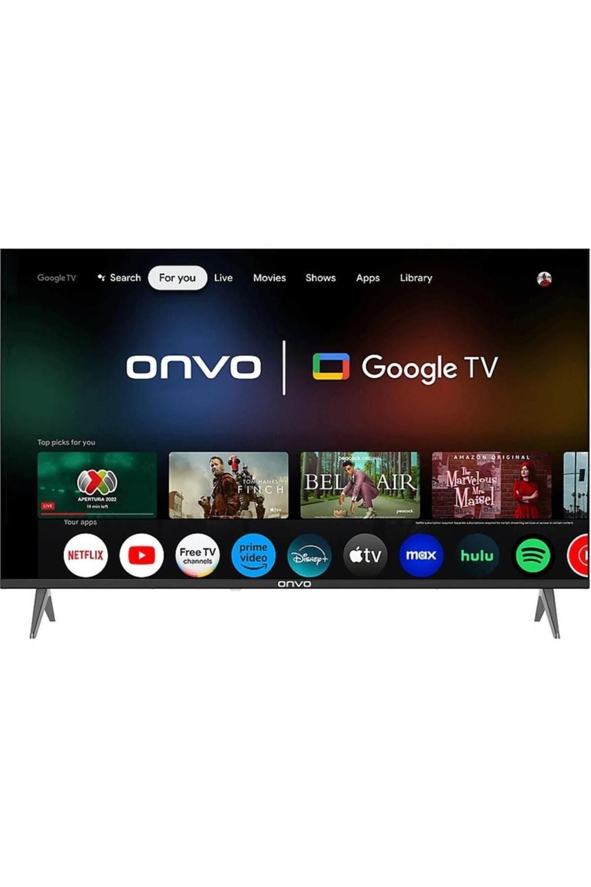 ONVO 50ovf9000uq 50'' 127 Ekran Uydu Alıcılı 4k Ultra Hd Qled Google Smart Tv