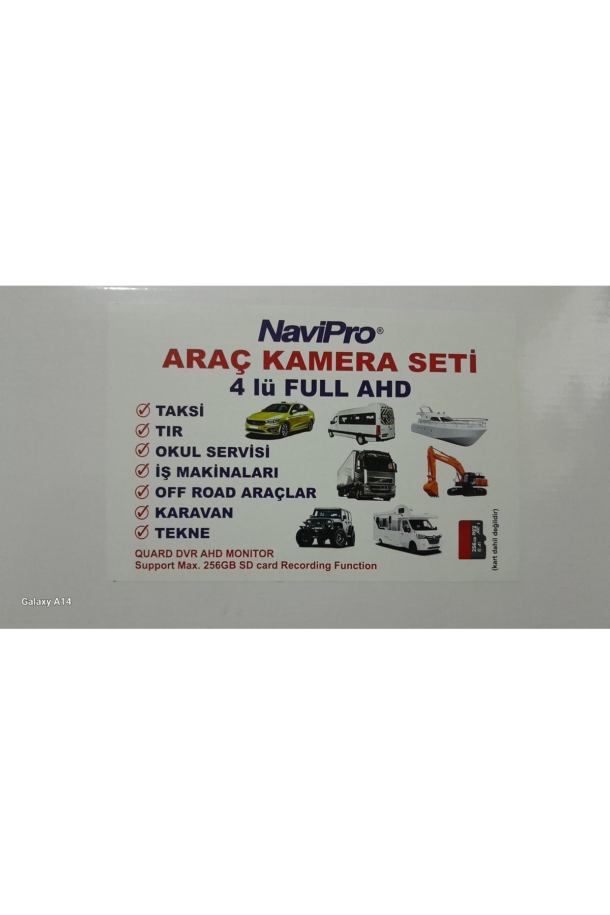 NAVIPRO NAVİPRO ARAÇ KAMERA SETİ 4 LÜ FULL AHD