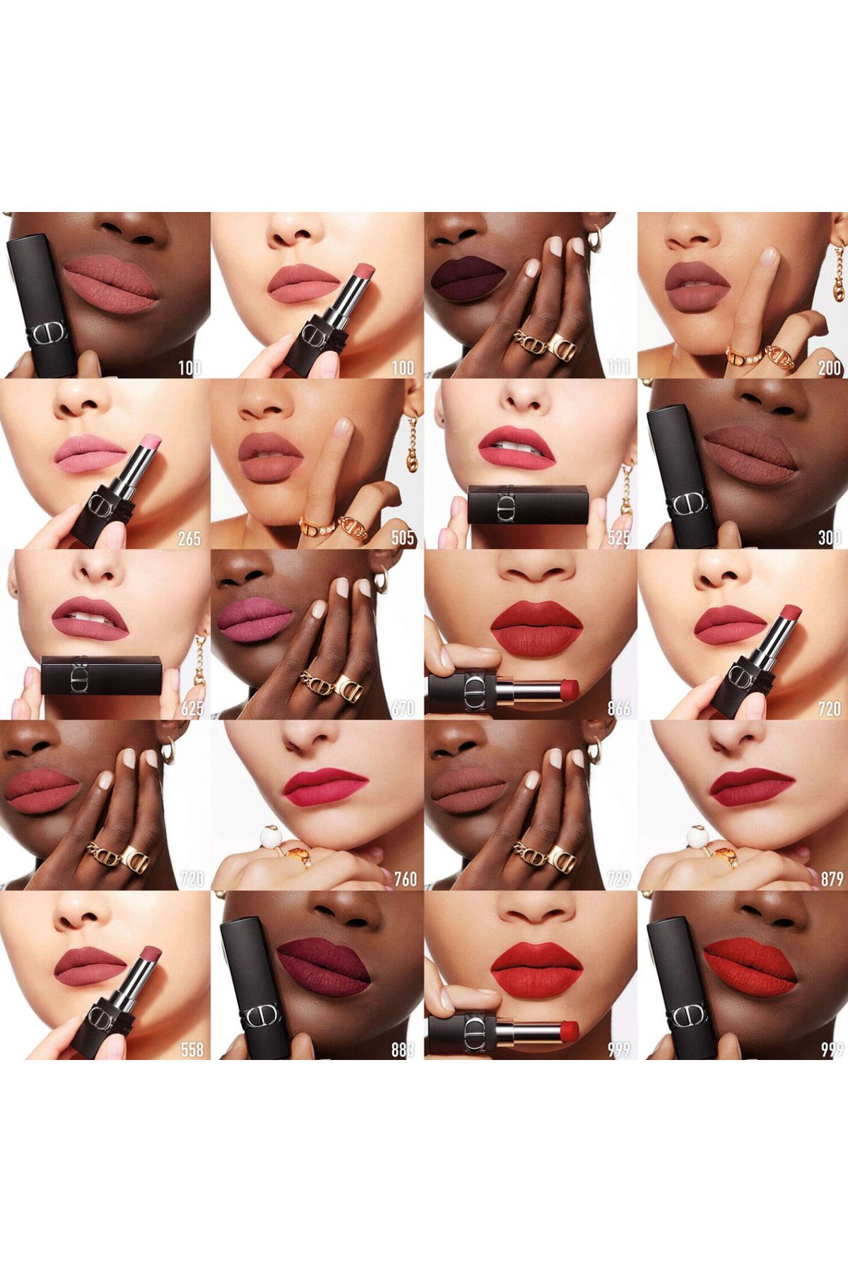 Dior-Forever Naturelle Matte Lipstick-210 - Extraordinary Structure and Unique Texture, Long-Lasting 3