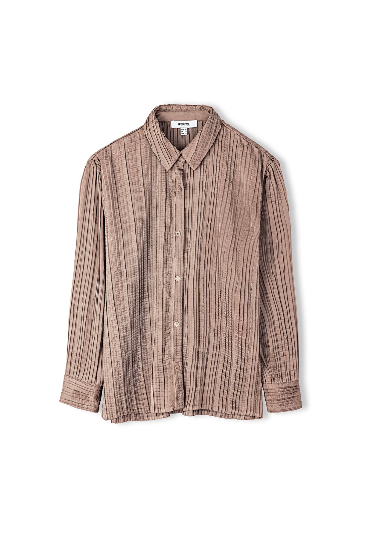 İpekyol-Textured Shirt 3