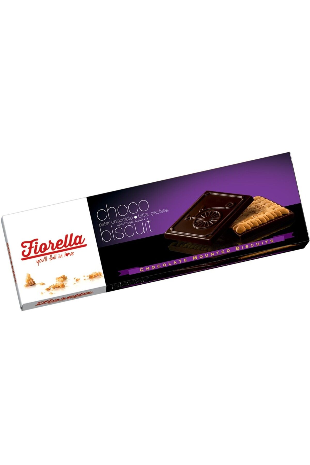 FIORELLA Chocobiscuit Bitter Çikolatalı Bisküvi 102 Gr. 1 Adet