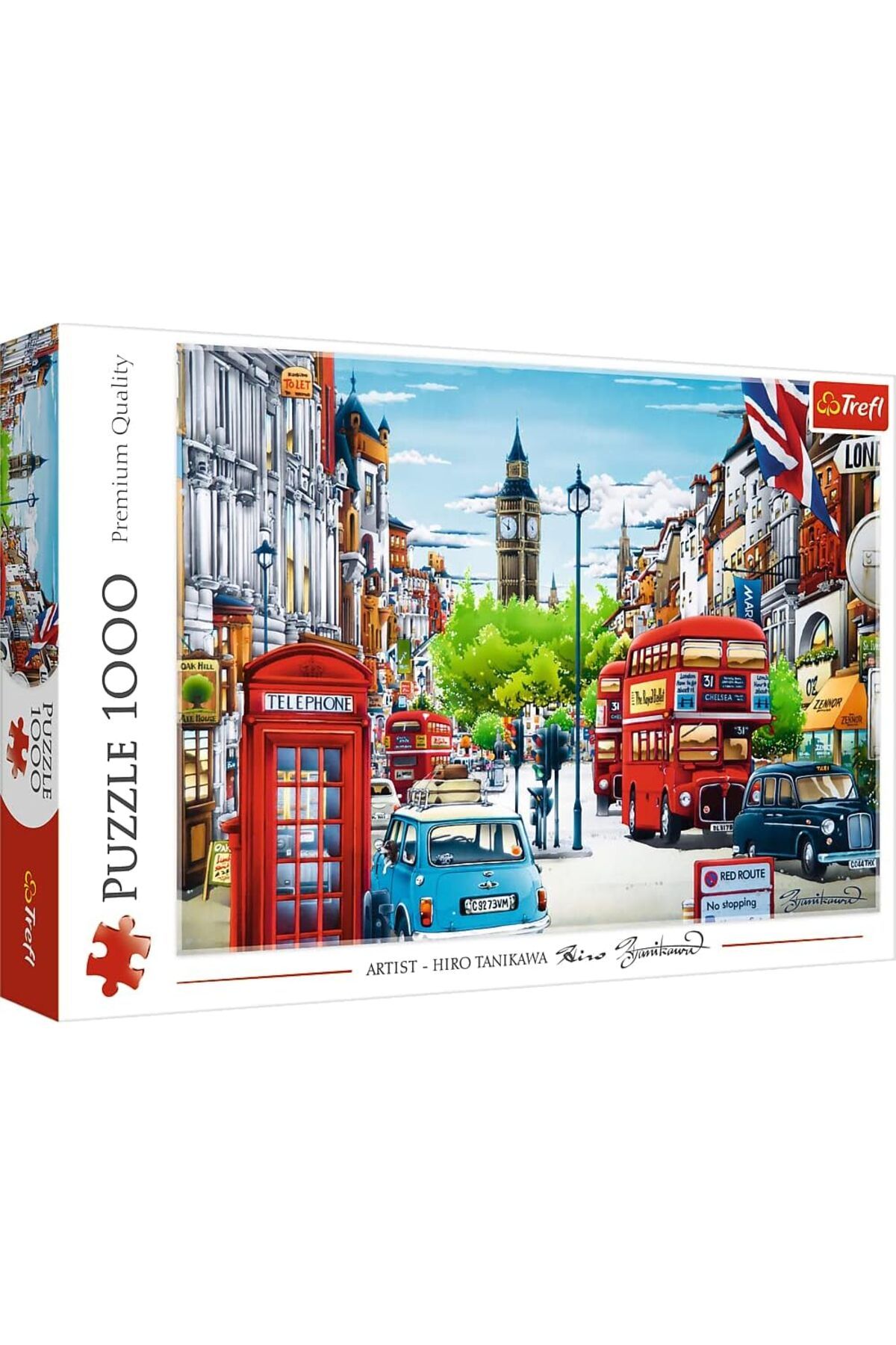 STOREMAX nffashopm Street London UK 1000 Parça Yapboz Yetişkinler ve 12 Yaşından Büyük Çocuklar İçin