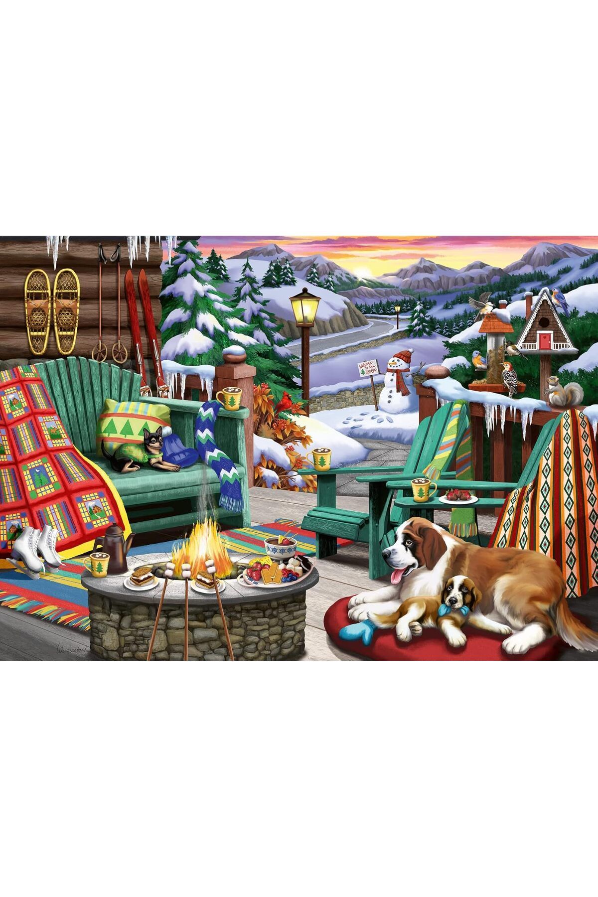 STOREMAX lbstorex Dinlenme Puzzle, 1000 Parça Newdsng 1116818