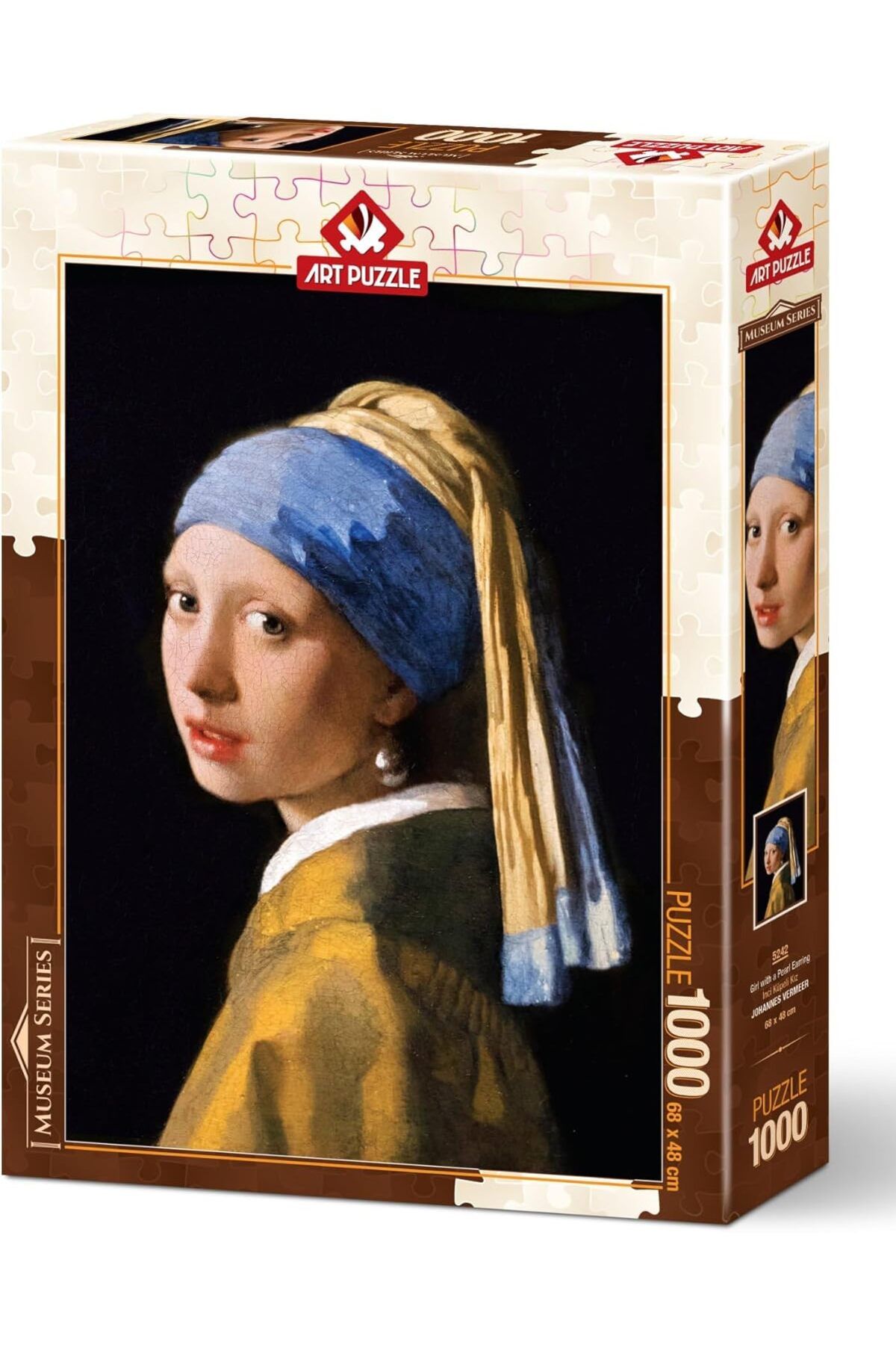 STOREMAX PrStorex Puzzle İnci Küpeli Kız 1000 Parça Museum Puzzle LifePeri 1063348