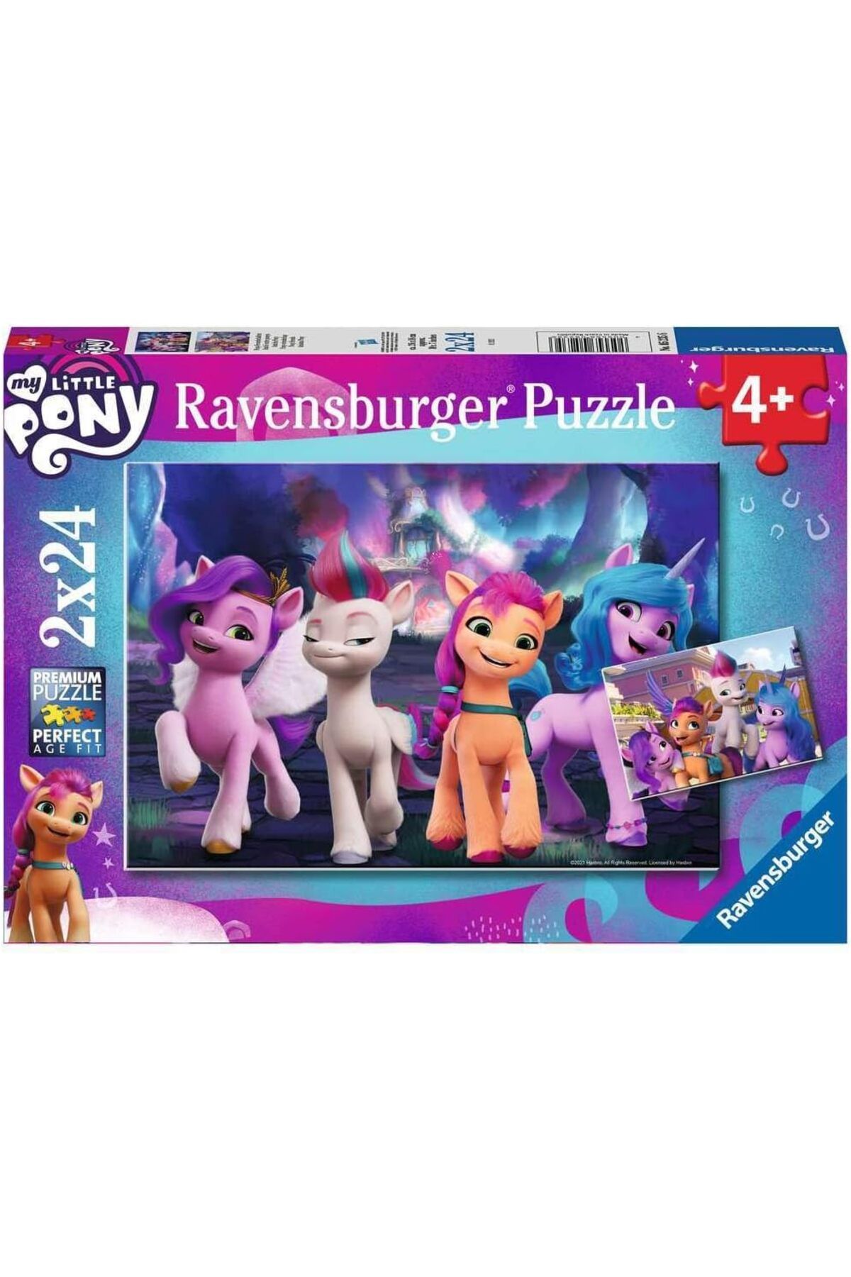 STOREMAX lbstorex Rnsburger 2x24 Parçalı Puzzle My Little Pony Newdsng 1116818