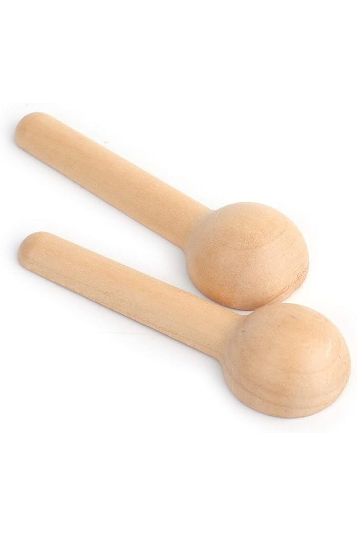 fulina-60 PCS Mini Wooden Spoons, Small Bath Salt Spoon, Baby Spoon for Spice Jars Seasoning Honey Coffee 3