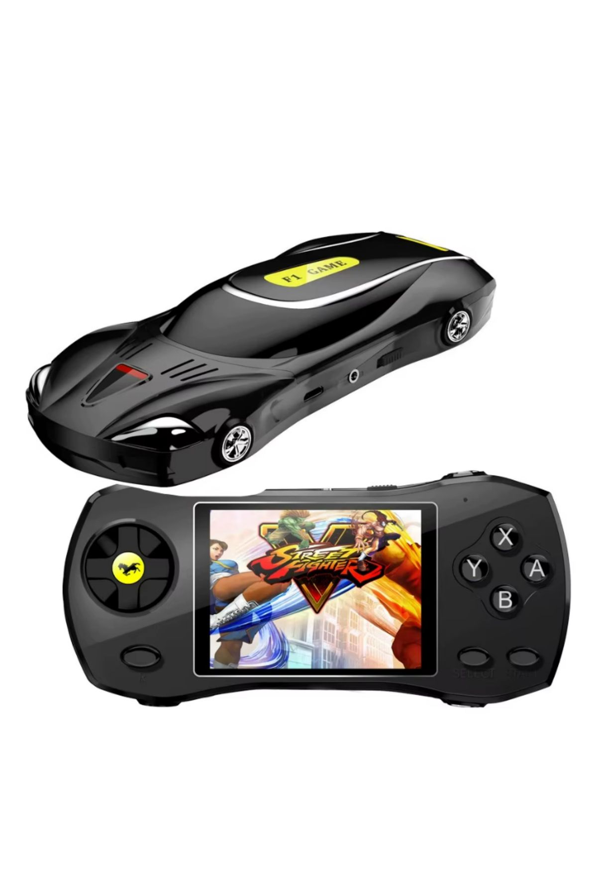 Ozmik F1 Gamepad 620 in 1 Video oyunu konsol taşınabilir Yarış arabası modeli Retro game 2 Oyunculu