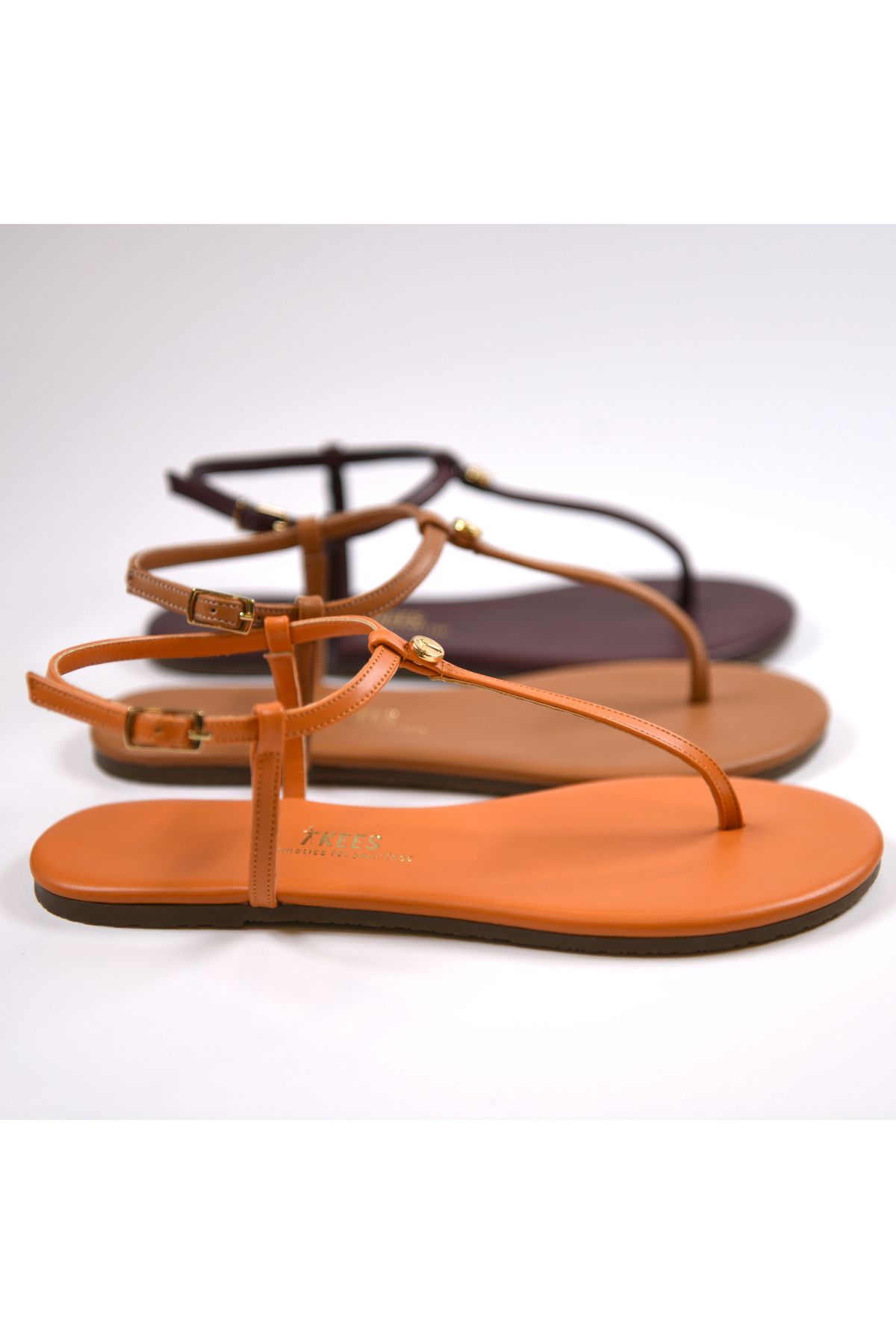 Tkees-Women's Orange Daily Sandals 4