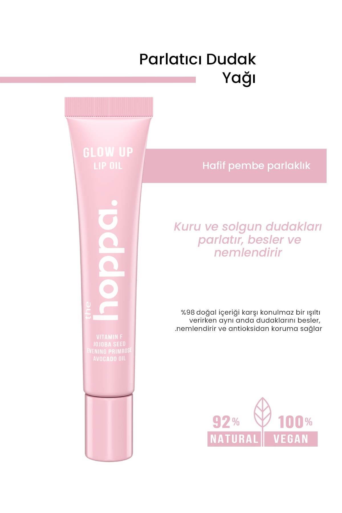Parlatıcı Dudak Yağı Jojoba Yağı+F Vitamini+Avakado Yağı + Evening Primorose Yağı 10 ML — نارنجی HoppaB19