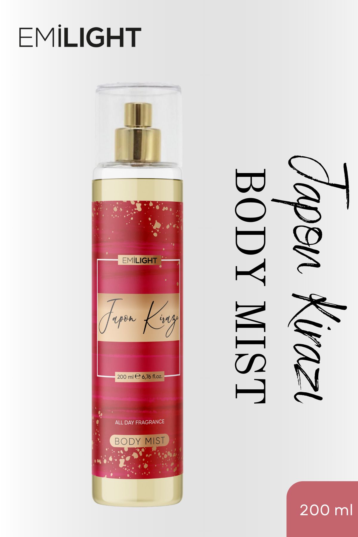 EMİLIGHT Body Mist, Japon Kiraz Çiçeği Vücut Parfümü