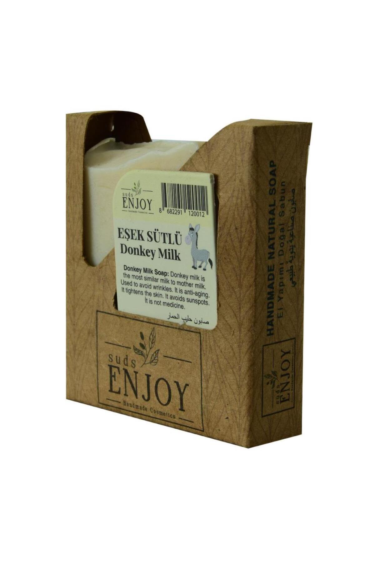 Enjoy-Suds Enjoy Handmade Natural Donkey Milk Soap 100g Pure Milk Soap 2