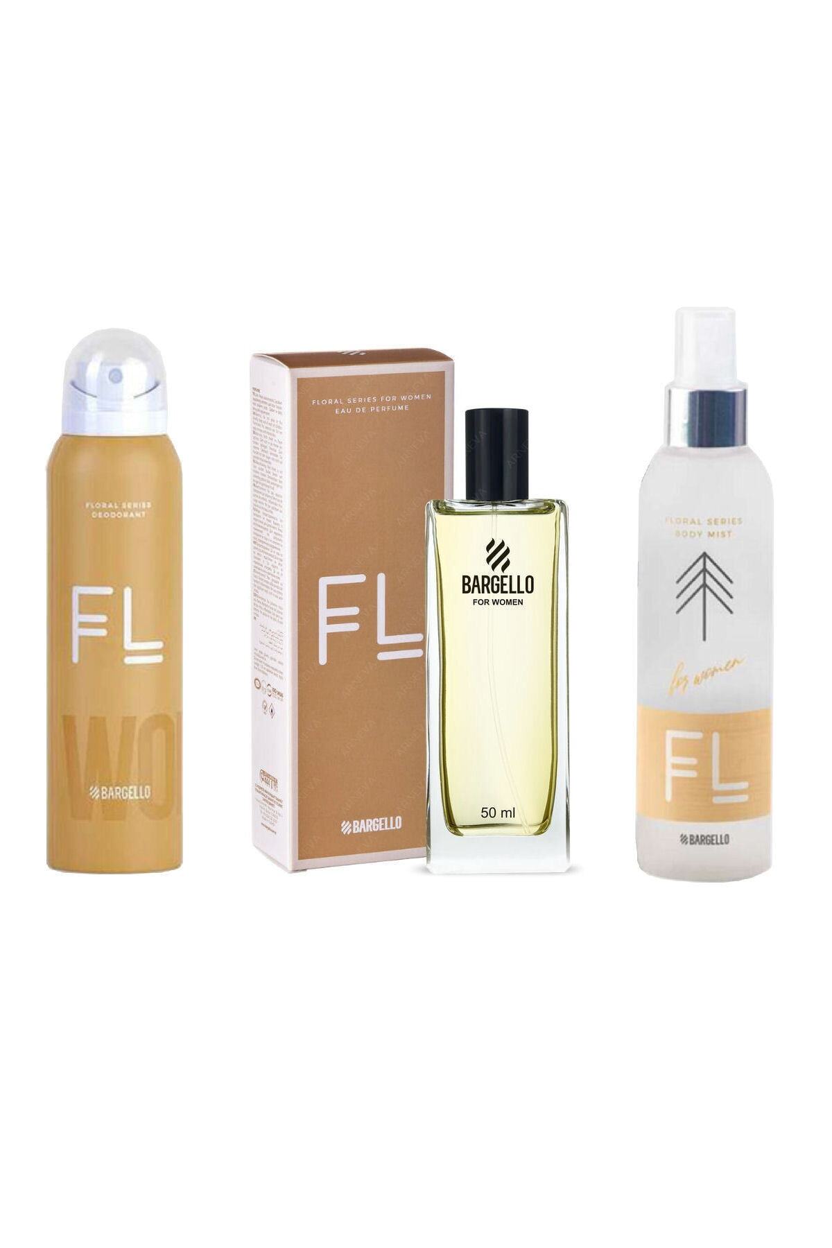 112 KADIN PARFÜM SETİ FLORAL EDP+DEO+BODY MİST — BRGEST3AR112 — تصویر 2 از 2