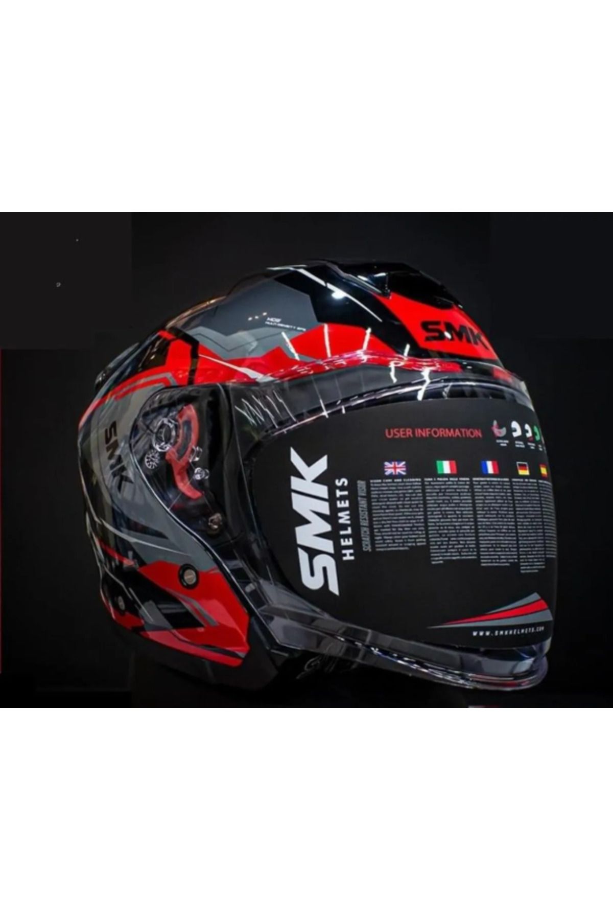 SMK-GTJ Escape Open Helmet - GL 236 M Model 2