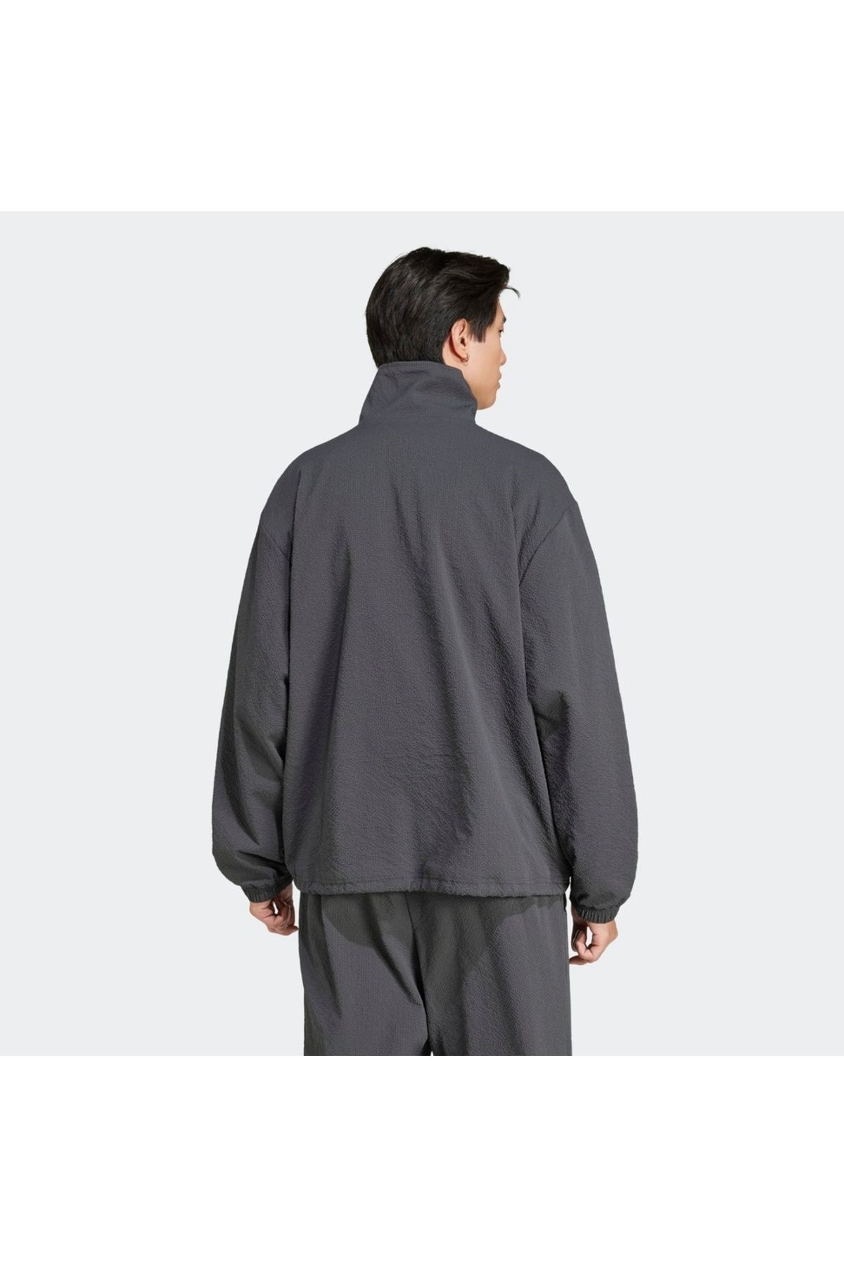 ژاکت ورزشی خاکستری مردانه مد اورجینال adidas