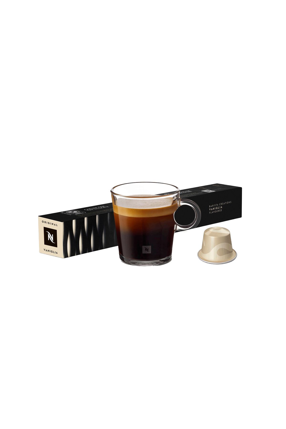 Nespresso Orijinal Barısta Creatıons Vanıglıa Flavorued Kapsül Kahve 10'lu Paket