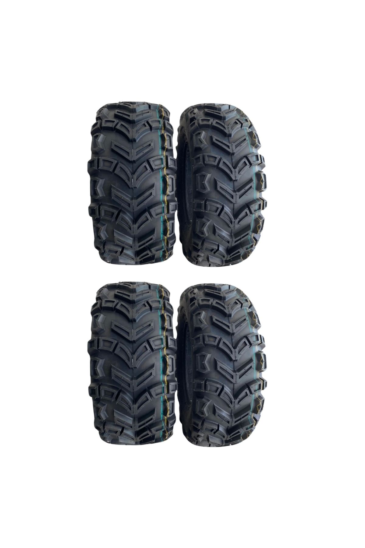 Acme 25x8-12 25x10-12 ACME AC713 6 Kat Atv Ön Arka Takım Lastik