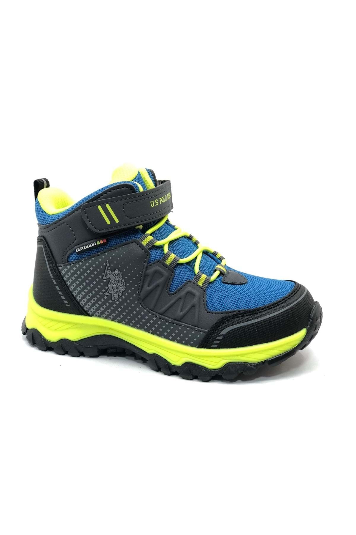 U.S. Polo Assn.-Bold Jr 4pr Boy Sneaker Pantofi Gri 1