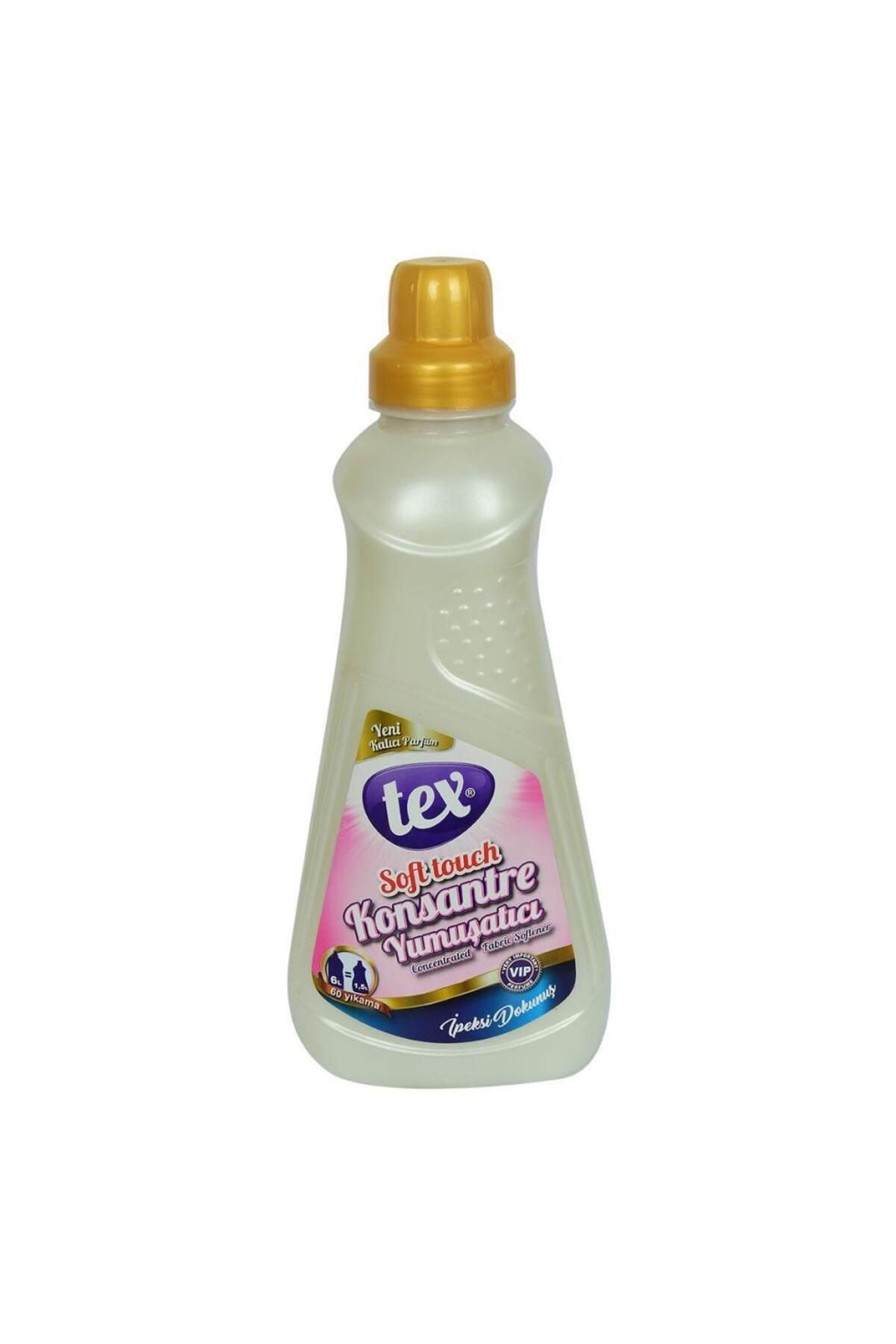 Tex Soft Touch Konsantre Yumuşatıcı Ipeksi Dokunuş 60 Yıkama 1.5l