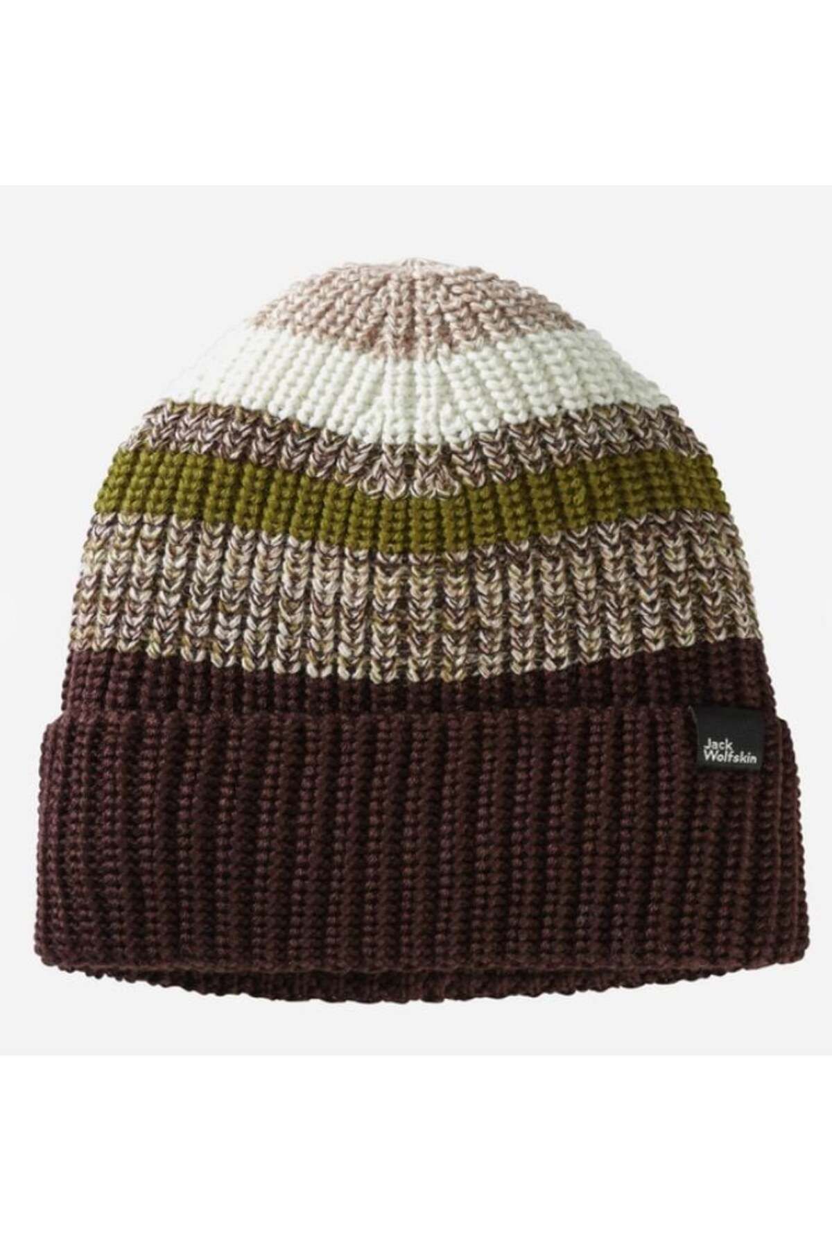 Jack Wolfskin Stripy Woods Beanie Bere