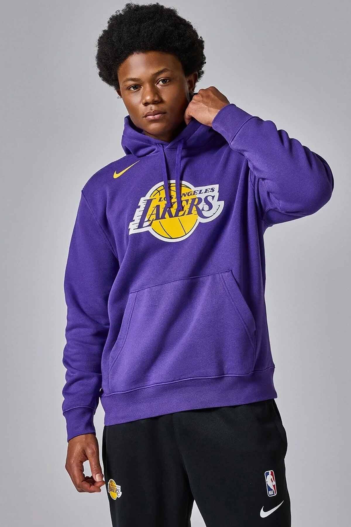 Nike-Los Angeles Lakers Nba Men's Basketball Sweatshirt Dx9997 5