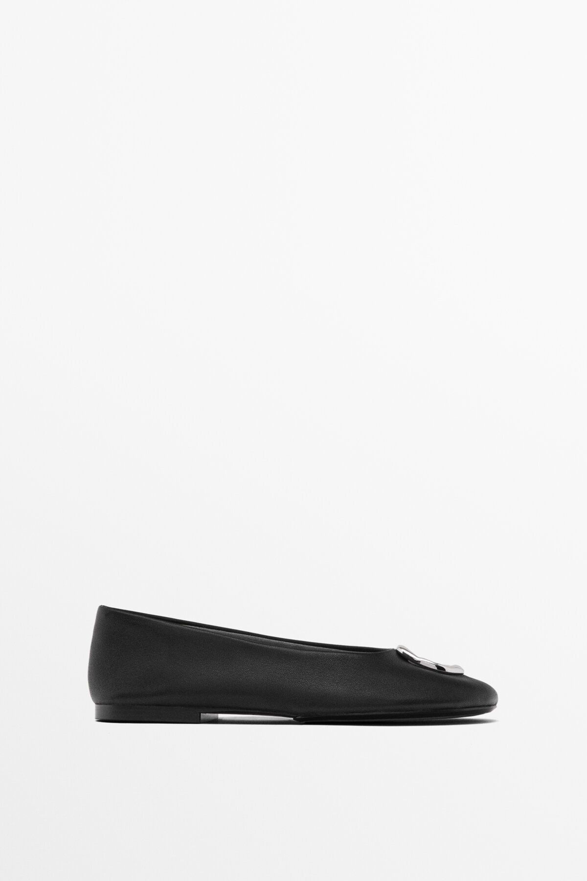 کفش باله با قطعات فلزی Massimo Dutti