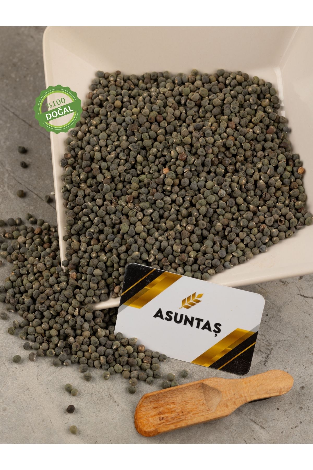 ASUNTAŞ Bamya Tohumu Yenilebilir İlaçsız Vakumlu Paket 1kg