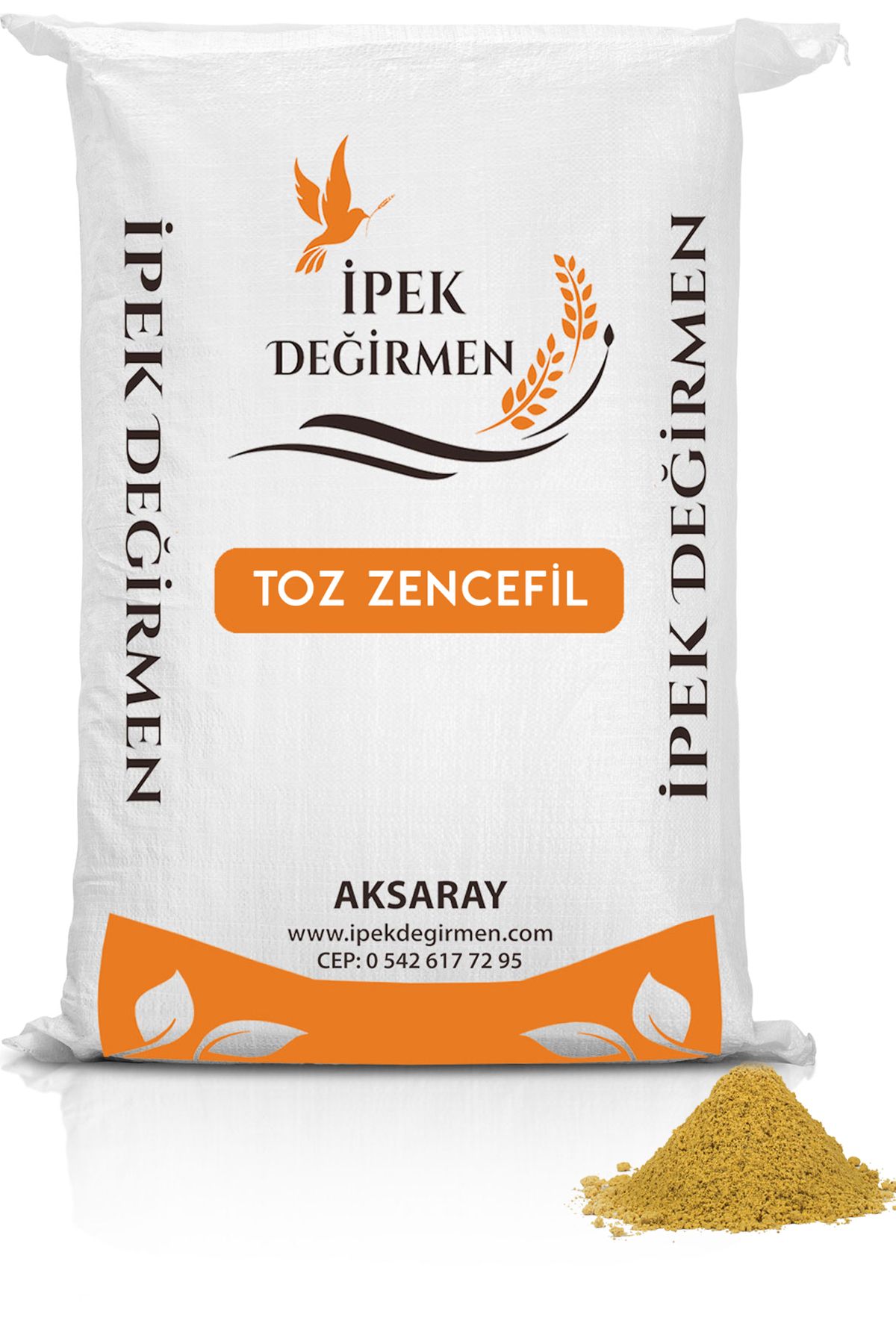 İpek Değirmen Baharat Çeşni 250 gr Toz Zencefil Çayı Için Ideal