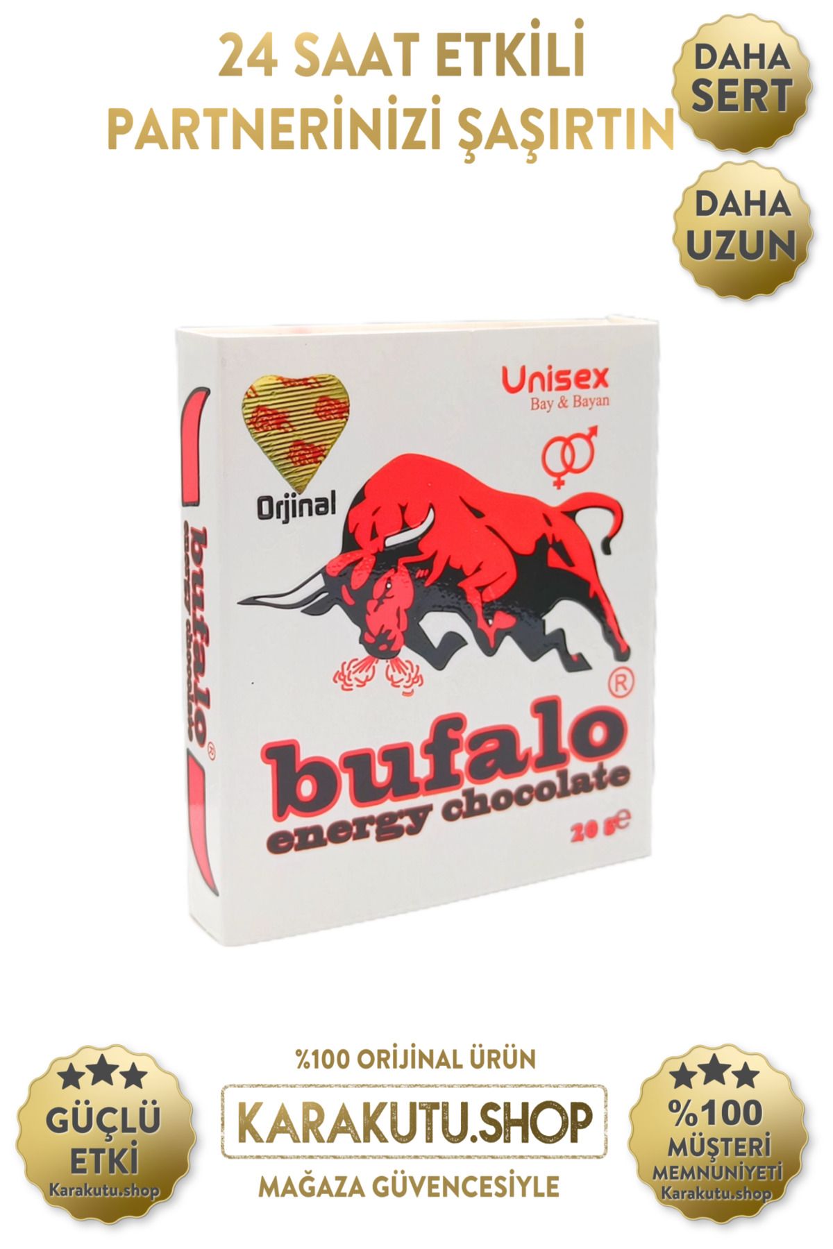 Bufalo Çikolata 1 Adet 20 Gram