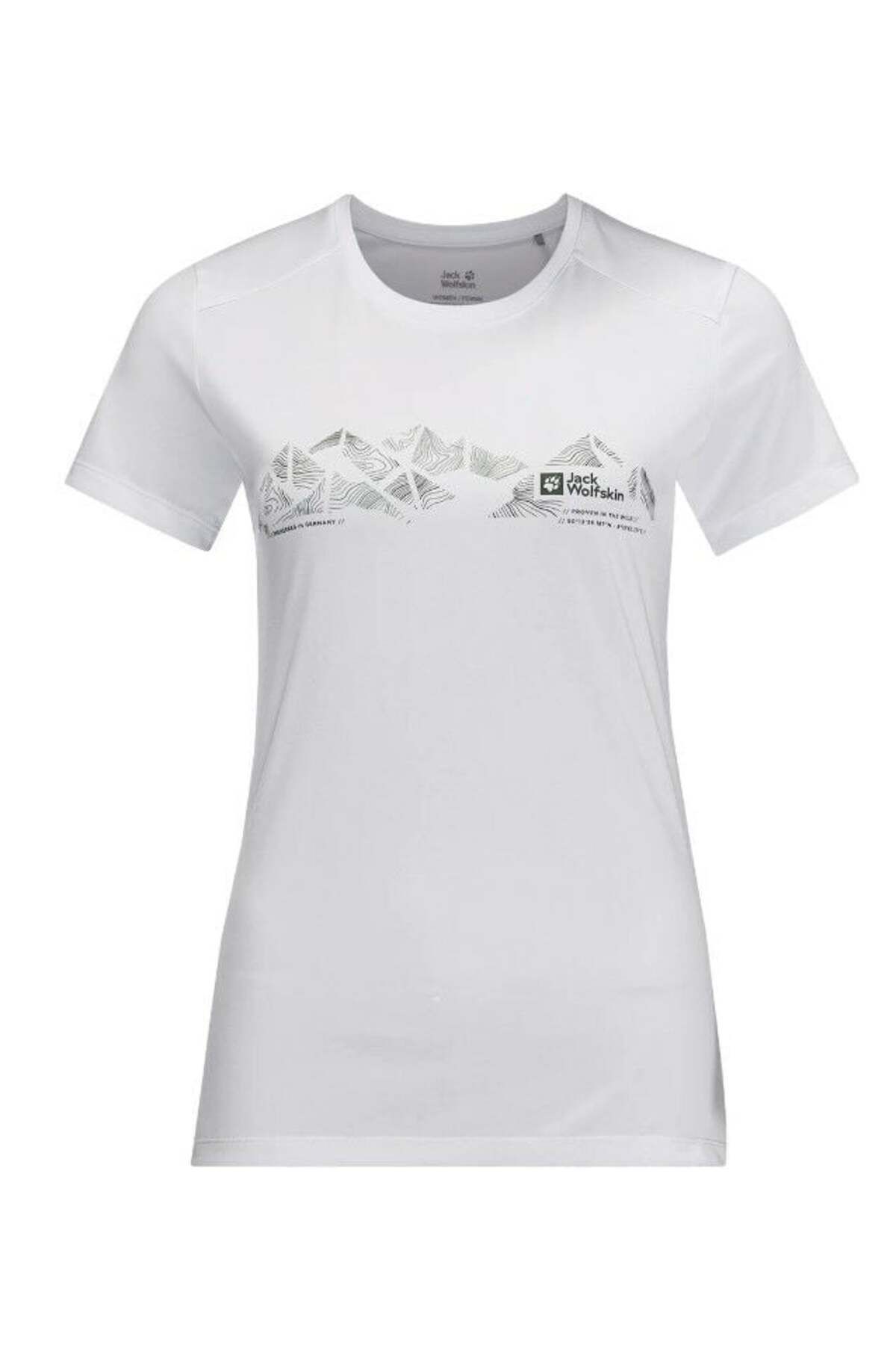 Jack Wolfskin Crosstrail Graphic Kadın T-shirt