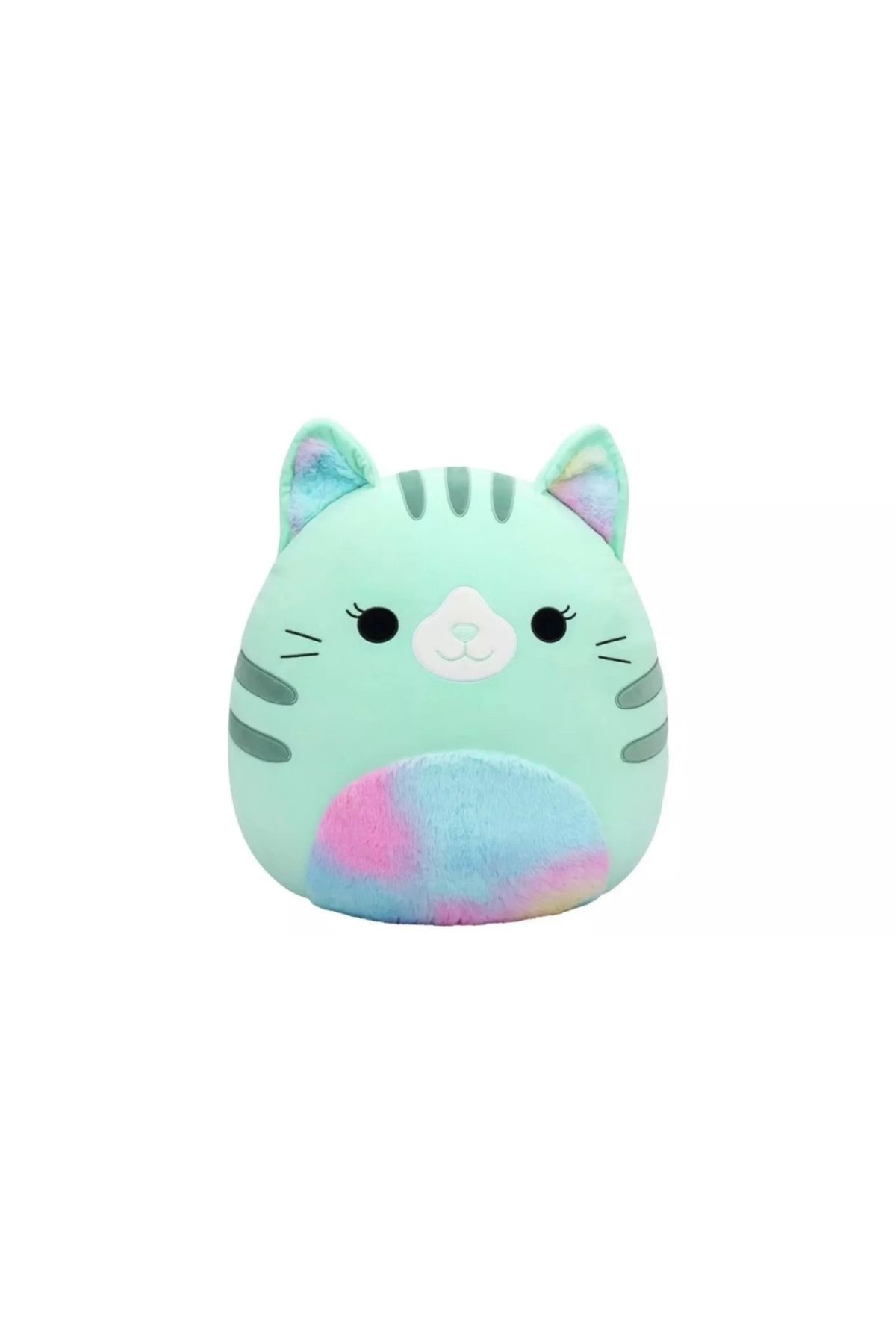 SYNOPE Çocuk Squishmallows Corrina Turkuaz Kedi 50 cm