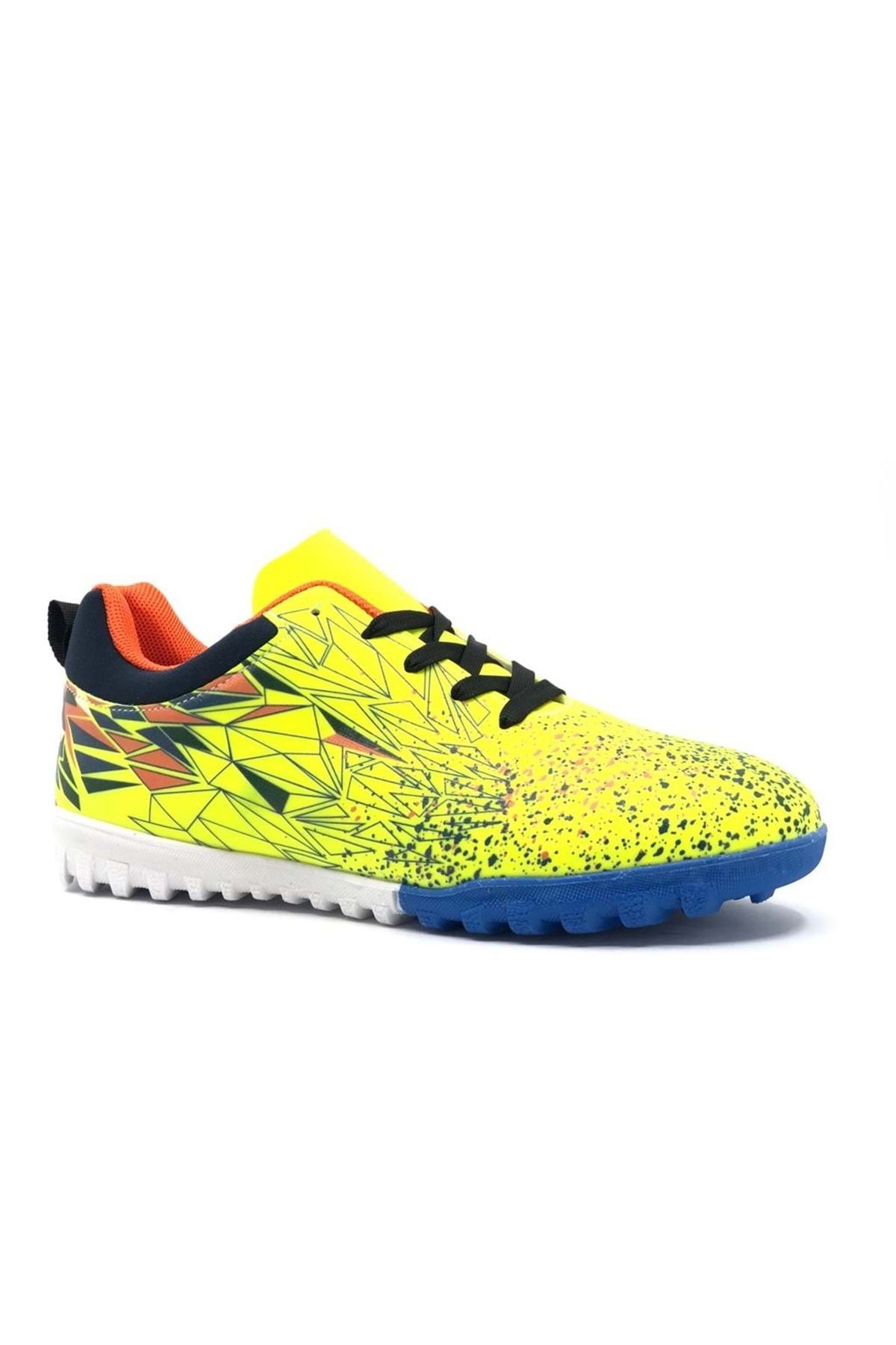 Cool Messi Profesyonel Unisex Halısaha Ayakkabısı SARI - 2