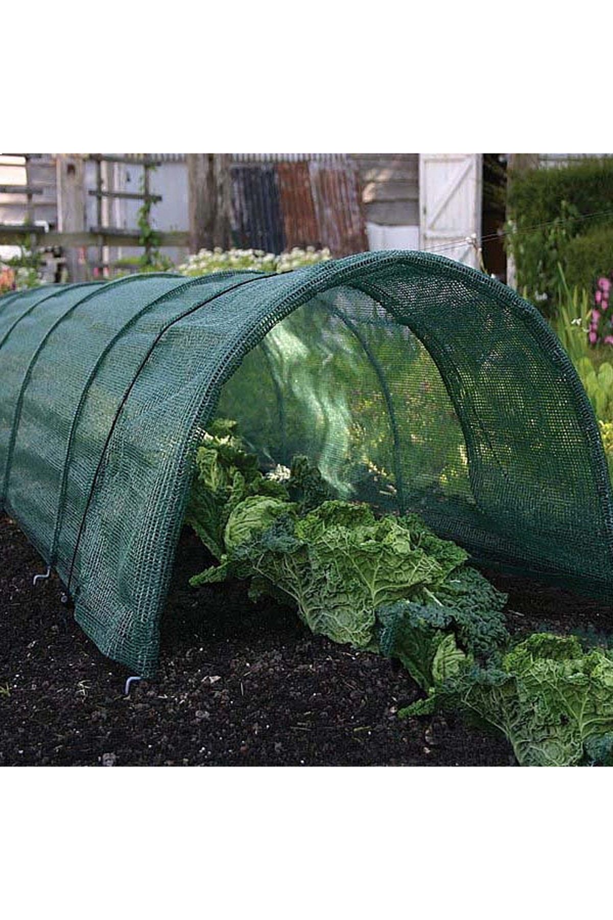 ŞAKİR HIRDAVAT-4X25 Green Garden Hiding Net 75% Canopy |   Sun Protection and Privacy 3
