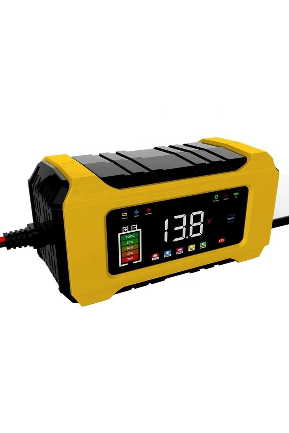 TechMore 12v Desülfatör Akü Şarj Cihazı 24 Ile 80 Amper Jel Asitli Sulu ...