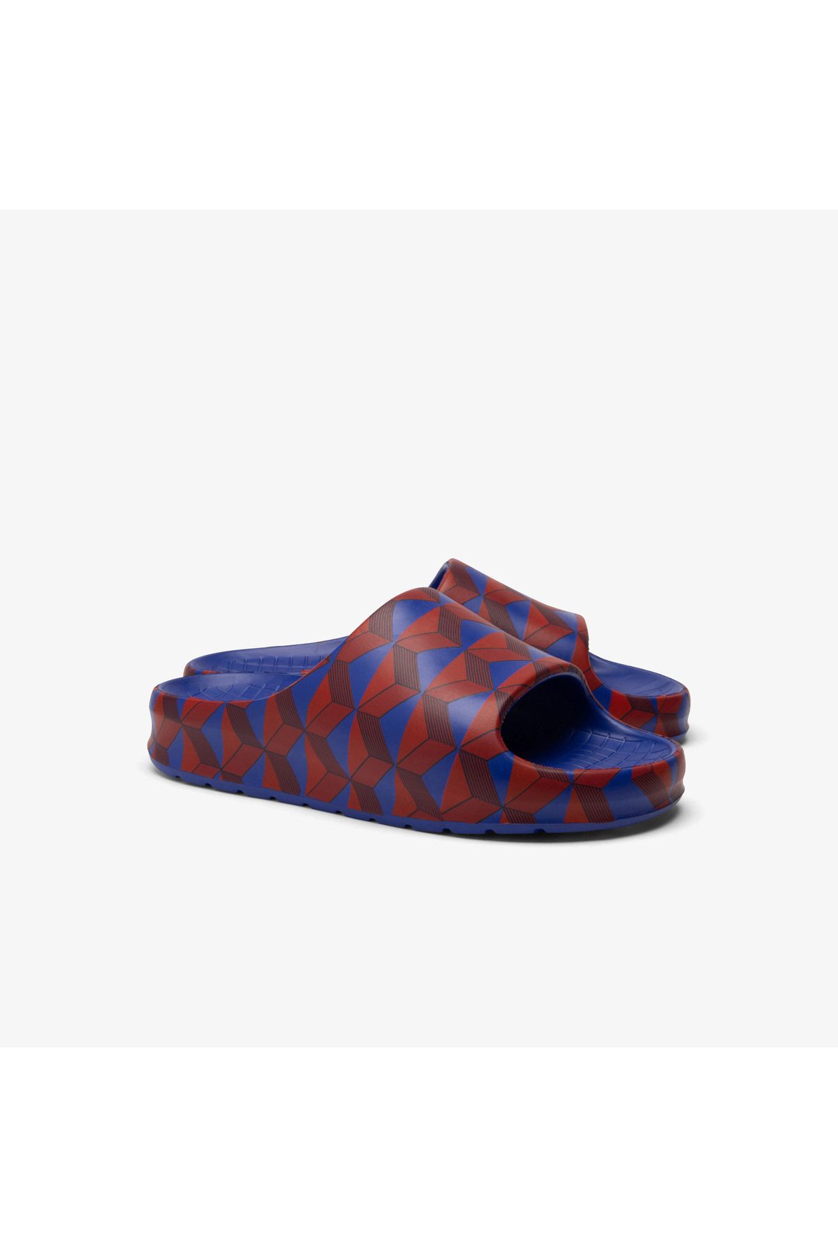دمپایی قرمز مردانه اسلایدها Croco 2.0 evo Lacoste