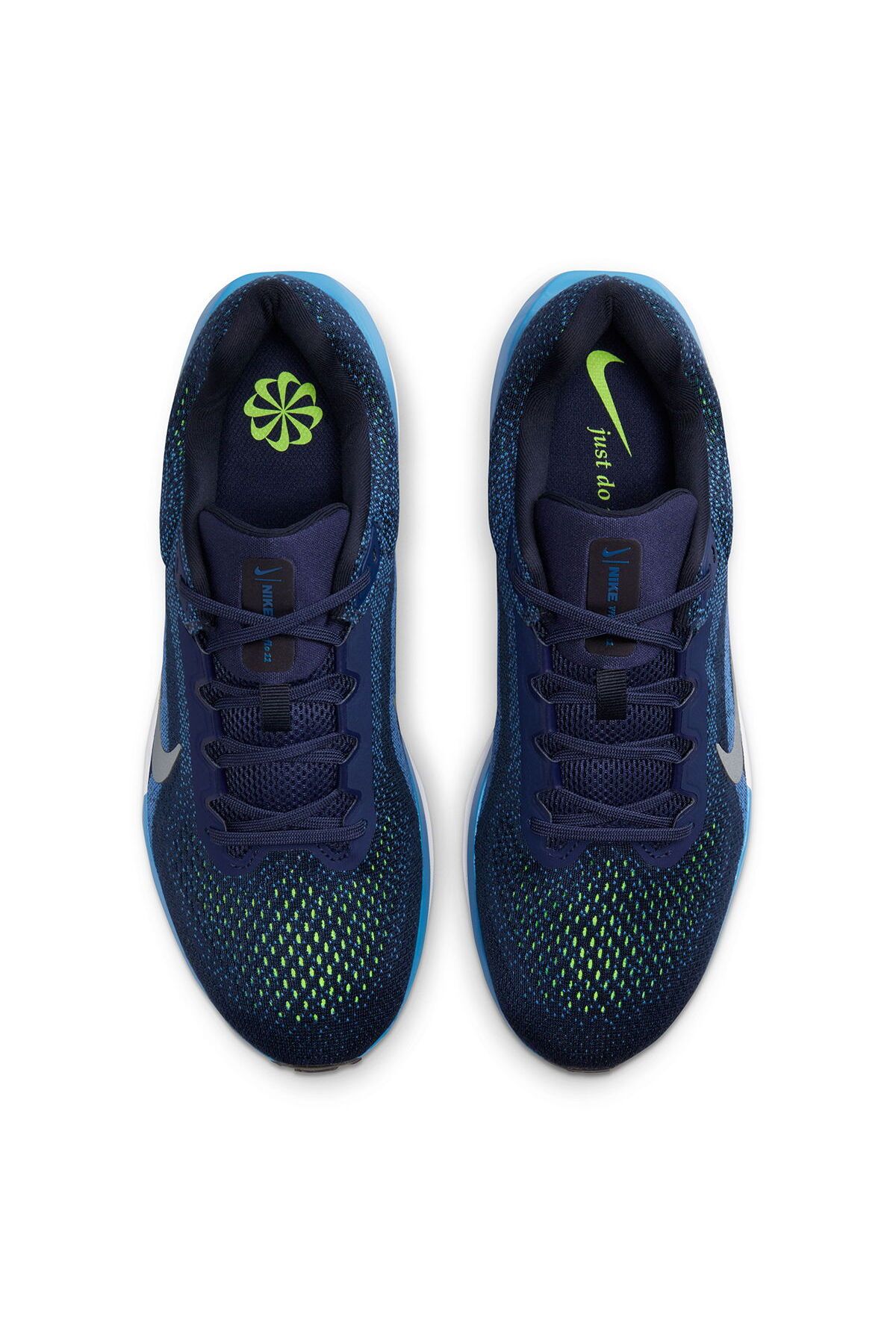 Nike-Air Winflo Cushlon 11 Men's Blue Running Shoes 7