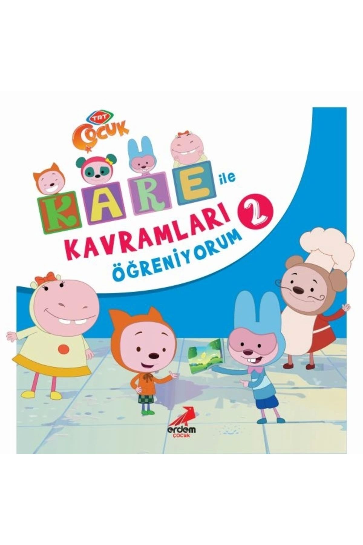 Erdem Yayınları Kare ile Kavramları Öğreniyorum 2