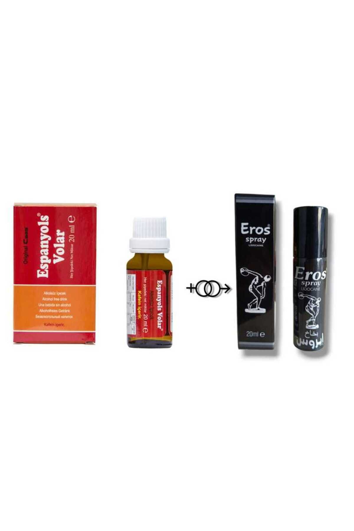 Eros Espanyols Volar İstek Arttırıcılı Damla 20 ML + Eros Sprey 20 ML