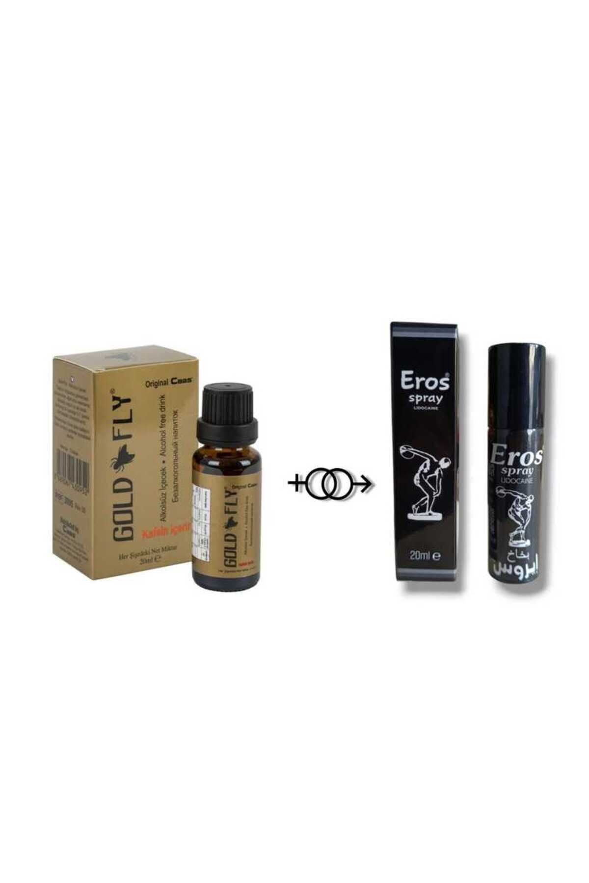 Eros Gold Fly İstek Arttırıcılı Damla 20 ML + Eros Sprey 20 ML