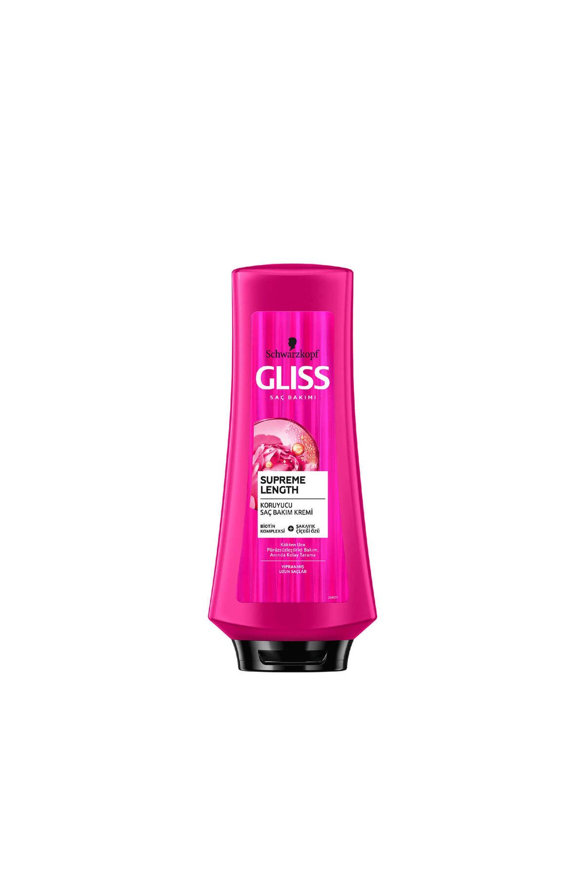 Gliss Saç Kremi Supreme Length 360 Ml Zarar Görmüş Uzun Saçlar