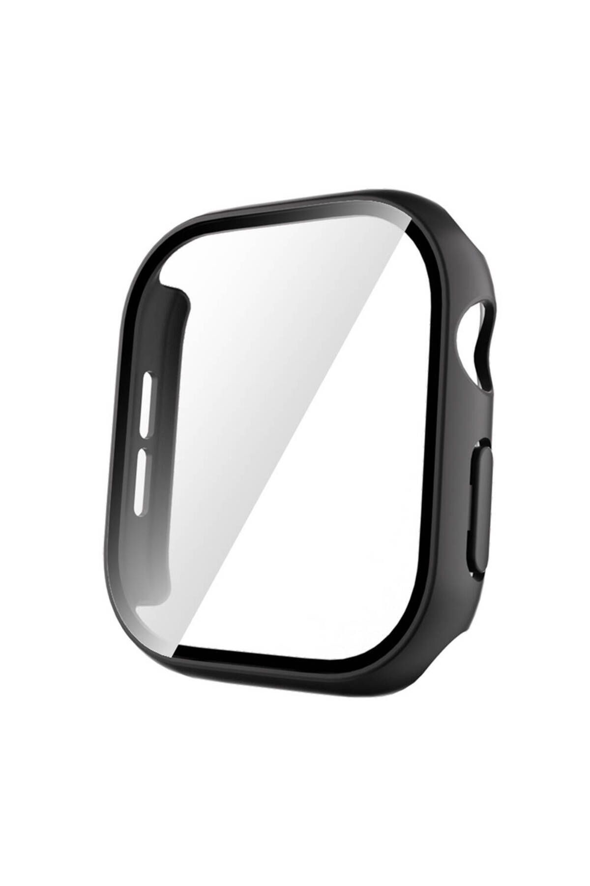 Ummeslem Apple Watch 10 42mm Sert PC Kasa ve Ekran Koruyucu için Uyumlu Watch Gard 35