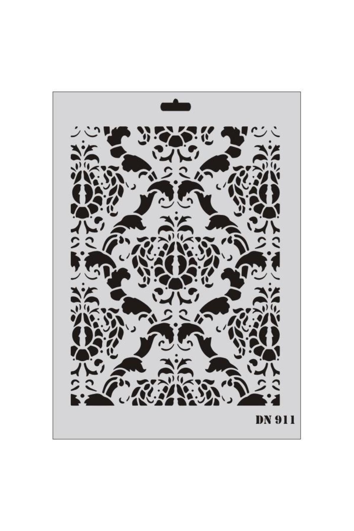 Astra Market Rich Dantel Seri DN-911 Stencil 35x25 cm