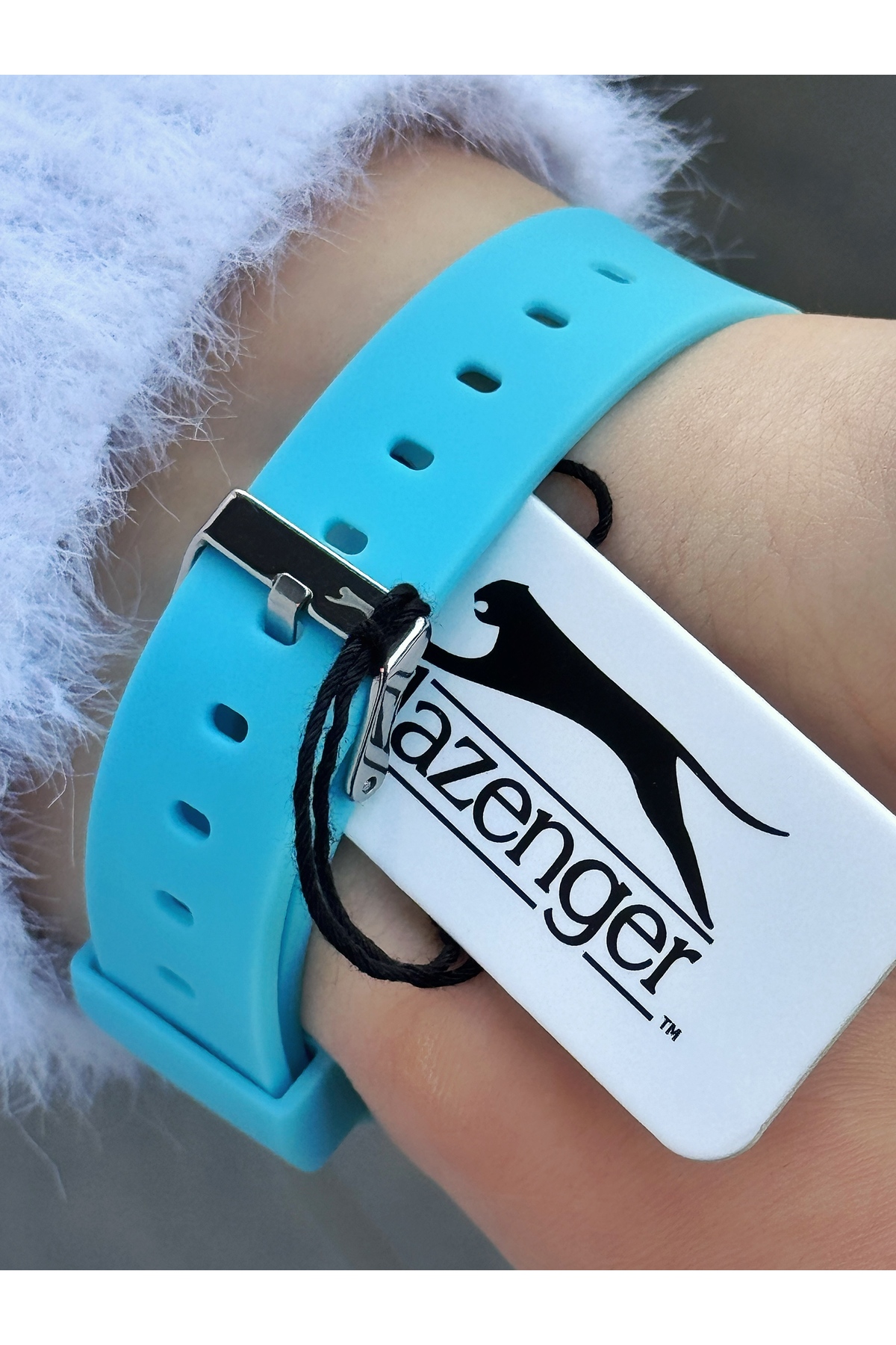 Slazenger Silikon Kordon Turkuaz Renk Kadın Saati SL.09.6571.3.06