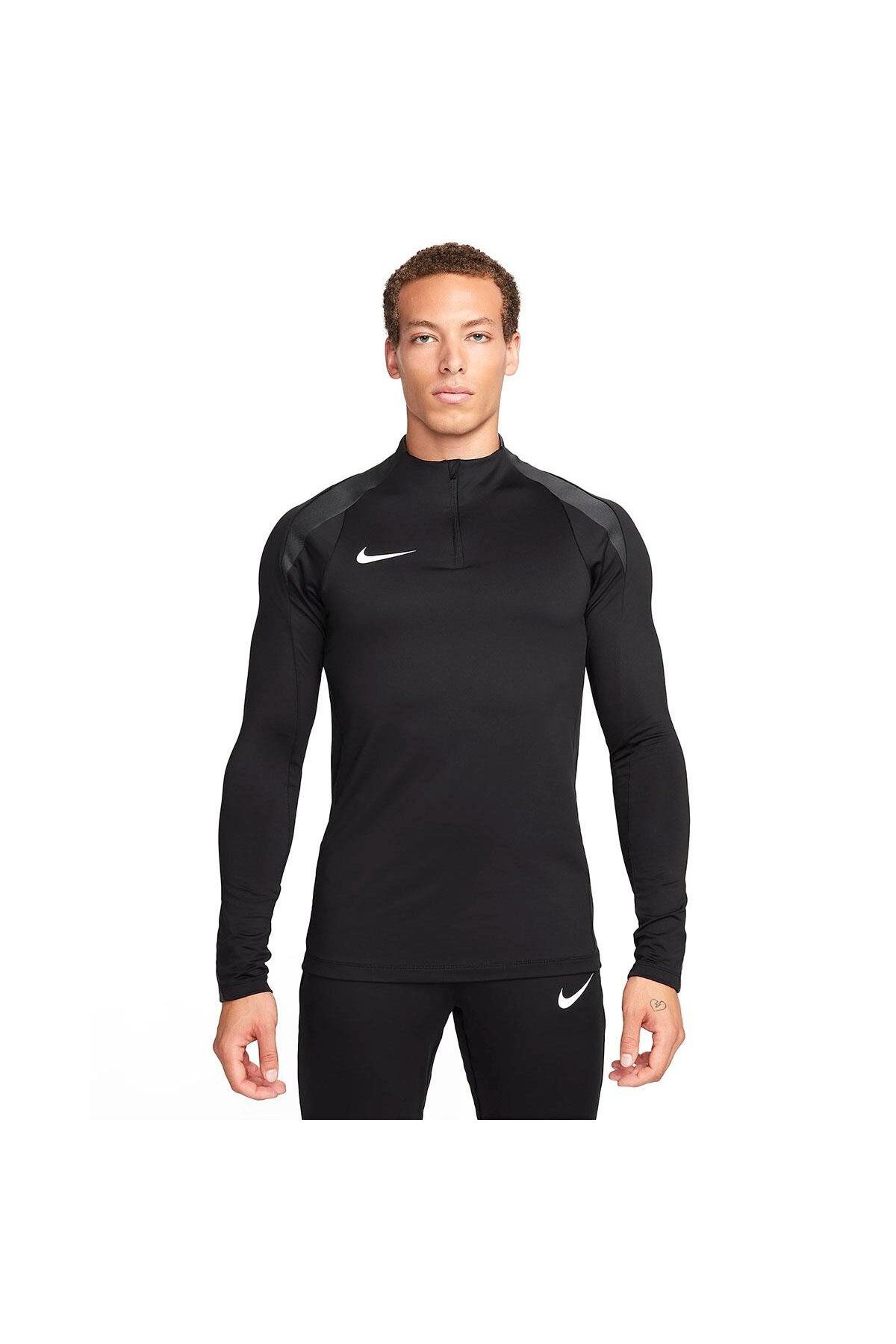 Nike Strike Dri-Fit Yarım Fermuarlı Erkek Futbol Antrenman Üstü