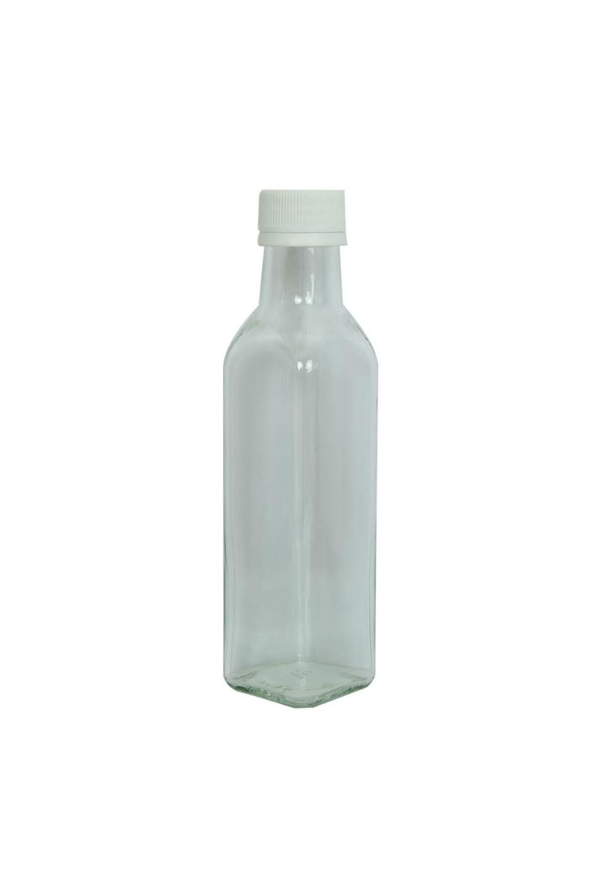 LokmanAVM-Empty Glass Bottle Empty Transparent Color Glass Bottle with Locking Lid 250cc 2