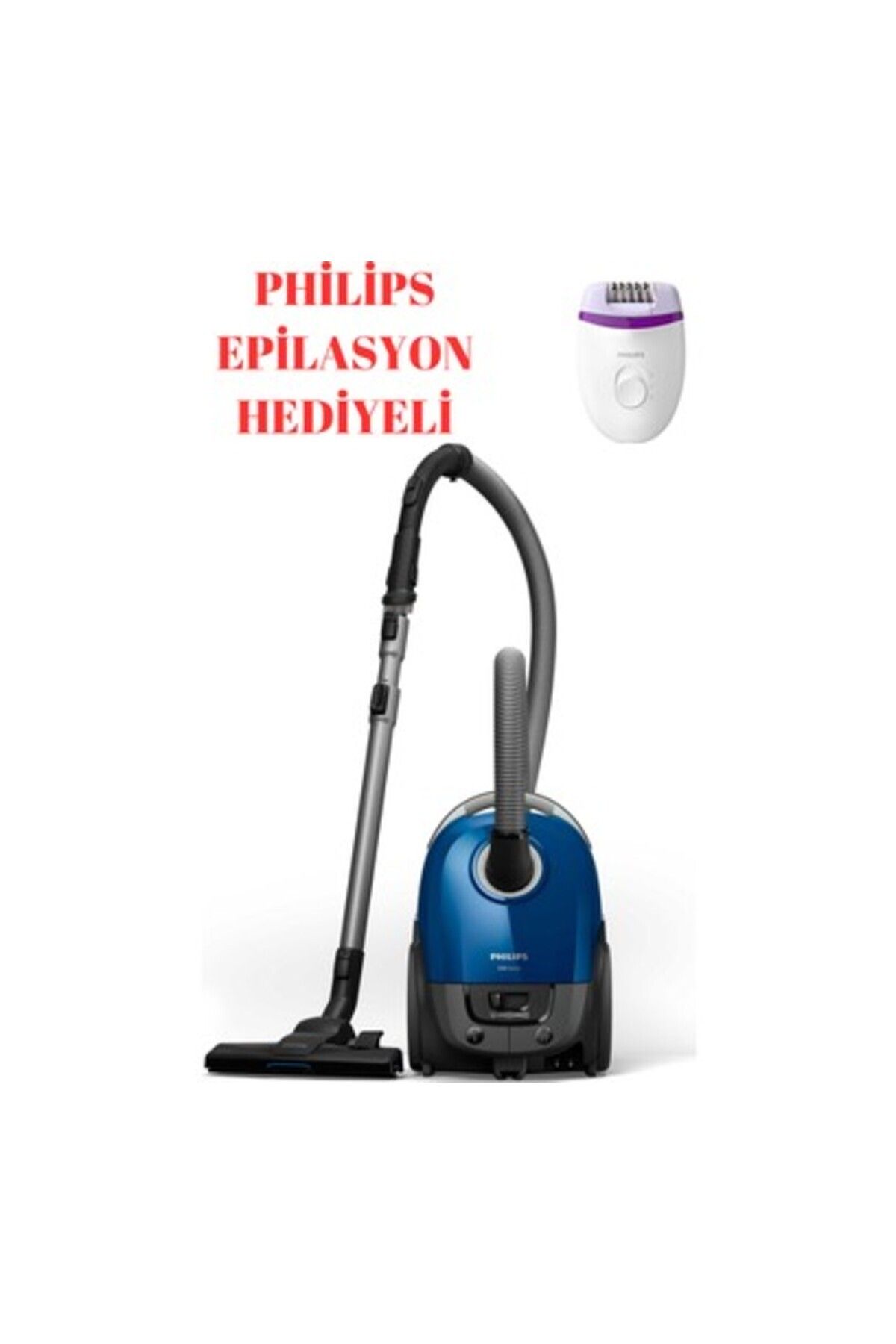 Philips 3000 Series Torbalı Süpürge 750 Watt Philips Epilasyon Hediyeli