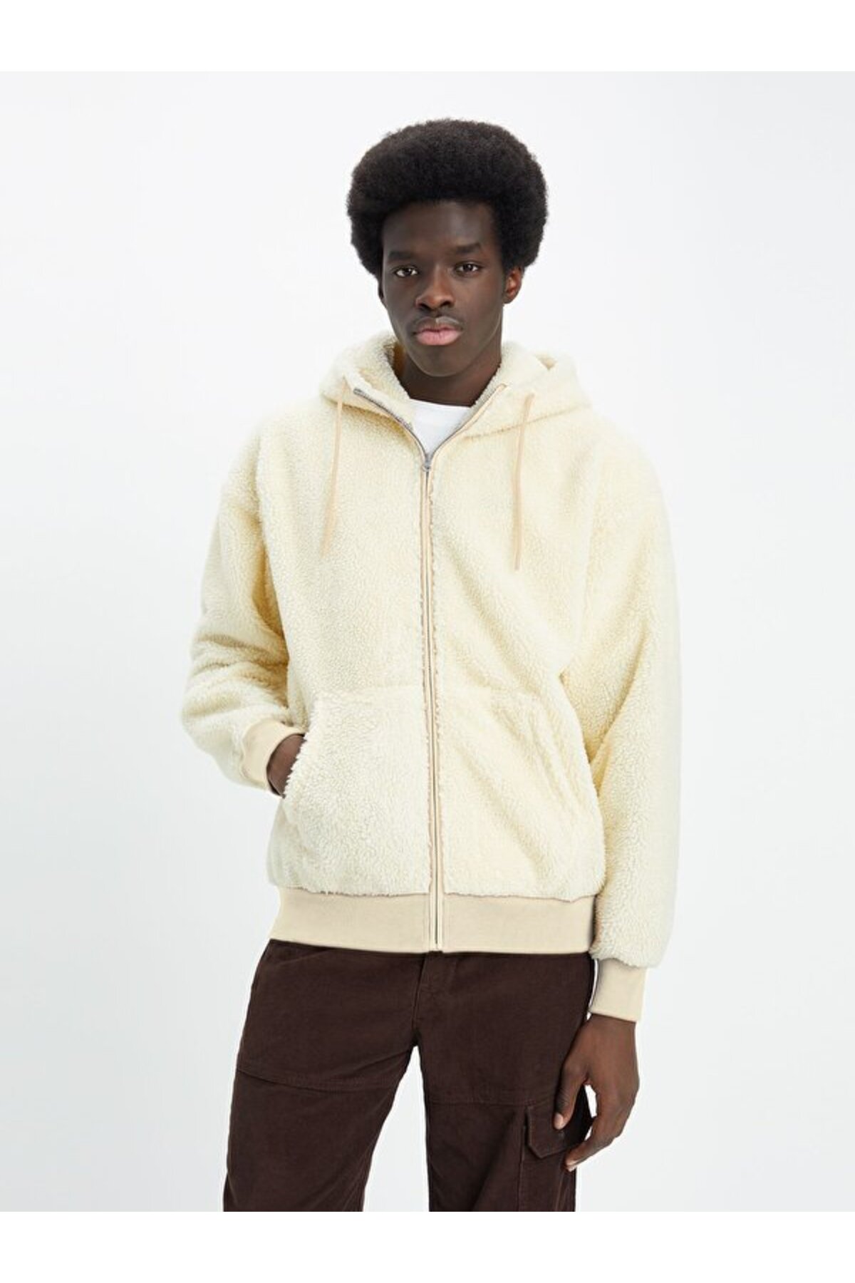 سویشرت زیپ‌دار Frosty Sherpa لیوایز سویشرت Levi's